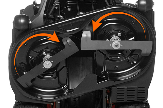 V-образный двигатель Stiga ST 550  Twin